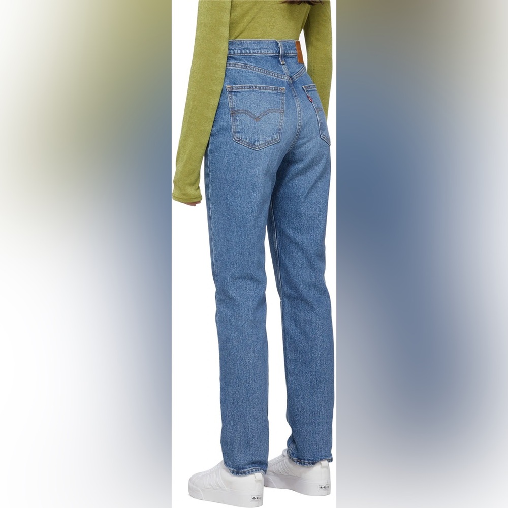 - 70s High Slim Straight Jean
